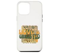 Peace Love et Beurre nourri à l'herbe Coque pour iPhone 12 Pro Max