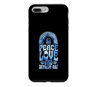 Peace Love et Detroit Rap Bohemian Rainbow Coque pour iPhone 7 Plus/8 Plus