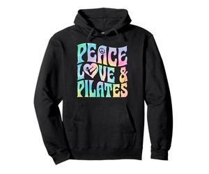 Peace Love et Pilates Sweat à Capuche