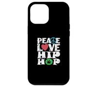 Peace Love Hip Hop Direction Musicale Rap Coque pour iPhone 12 Pro Max