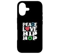 Peace Love Hip Hop Direction Musicale Rap Coque pour iPhone 17