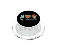Peace Love Huichol Funny Mexican Spanish Saying México Team PopSockets PopGrip pour MagSafe