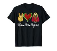 Peace Love Lupita Lady of Guadalupe Virgen Reina de Mexico T-Shirt