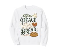 Peace Love Pain Dove Levain Maison Bakery Baking Sweatshirt