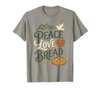 Peace Love Pain Dove Levain Maison Bakery Baking T-Shirt