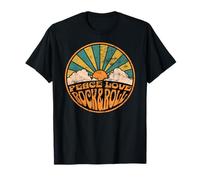 Peace Love Rock And Roll Retro Distressed Rock And Roll Concert Rock and Roll T-Shirt