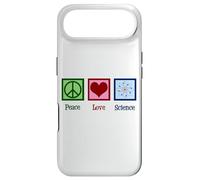 Peace Love Science, Jolie Scientifique modèle Atomique Coque pour iPhone Air