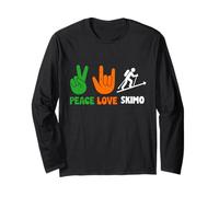 Peace Love Skimo Ski Alpinisme Uphill Crew Racing Life Manche Longue