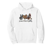 Peace Love Sloths Graphic for Women and Girls Cute Sloth Mom Sweat à Capuche