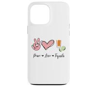Peace Love Tequila Fiesta Cinco de Mayo Mexican Love Tequila Coque pour iPhone 13 Pro Max