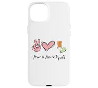 Peace Love Tequila Fiesta Cinco de Mayo Mexican Love Tequila Coque pour iPhone 15 Plus