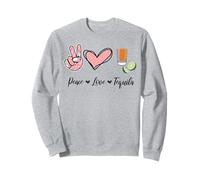 Peace Love Tequila Fiesta Cinco de Mayo Mexican Love Tequila Sweatshirt