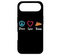 Peace Love Trains Coque pour iPhone Air