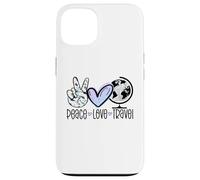 Peace Love Travel Wanderlust Cadeau de Voyage Globetrotter Coque pour iPhone 13