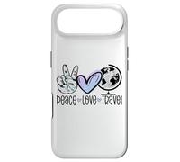 Peace Love Travel Wanderlust Cadeau de Voyage Globetrotter Coque pour iPhone Air