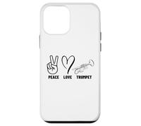 Peace Love Trompette Fier Hommes Femmes Trompette Coque pour iPhone 12 Mini
