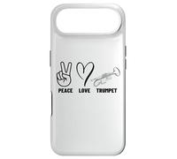 Peace Love Trompette Fier Hommes Femmes Trompette Coque pour iPhone Air