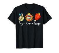 Peace Love Trompo Tacos al Pastor Mexican Food T-Shirt