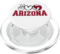 Peace Love Volleyball, Arizona Women Teen Girls Tween PopSockets PopGrip pour MagSafe