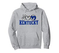 Peace Love Volleyball, Kentucky Women Teen Girls Tween Sweat à Capuche