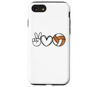 Peace Love Volleyball - Texas Women Teen Girls Tween Coque pour iPhone SE (2020) / 7/8