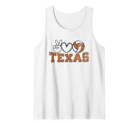 Peace Love Volleyball - Texas Women Teen Girls Tween Players Débardeur