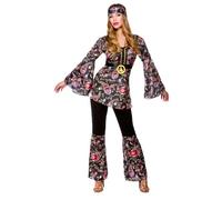 Peace Loving Hippie (1960s) - Adult Costume Lady : SMALL
