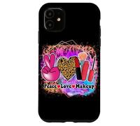 Peace Makeup Love Beauty Artist Cosmetics Design esthétique Coque pour iPhone 11