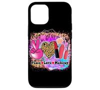 Peace Makeup Love Beauty Artist Cosmetics Design esthétique Coque pour iPhone 12/12 Pro