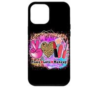 Peace Makeup Love Beauty Artist Cosmetics Design esthétique Coque pour iPhone 12 Pro Max