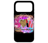 Peace Makeup Love Beauty Artist Cosmetics Design esthétique Coque pour iPhone 17 Pro Max