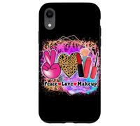 Peace Makeup Love Beauty Artist Cosmetics Design esthétique Coque pour iPhone XR