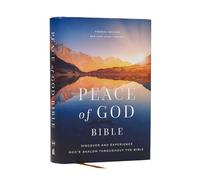 Peace of God Bible: Discover and Experience God's Shalom Throughout the Bible (NKJV, Hardcover, Red Letter, Comfort Print)