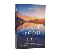 Peace of God Bible: Discover and Experience God's Shalom Throughout the Bible (NKJV, Softcover, Red Letter, Comfort Print)