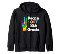 Peace Out, huitième année, 8e et dernier Jour de scolarité Sweat à Capuche
