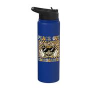 Peace Out Kindergarten - Diplômé de la maternelle 1ère année Stainless Steel Insulated Water Bottle