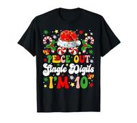Peace Out Single Digits, J'Ai 10 Ans, Joyeux Noël pour Les Enfants T-Shirt