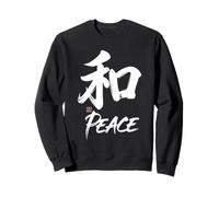 Peace Symbol Kanji in Japanese Letter - Aesthetic Symbol Sweatshirt