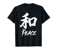 Peace Symbol Kanji in Japanese Letter - Aesthetic Symbol T-Shirt