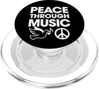 Peace Through Music Panneau de Paix inspirant Motif Colombe PopSockets PopGrip pour MagSafe
