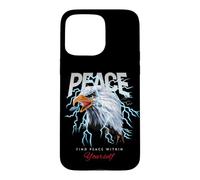 Peace USA Eagle Wild Quotes Find The Peace Within Yourself Coque pour iPhone 15 Pro Max