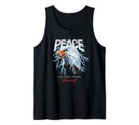Peace USA Eagle Wild Quotes Find The Peace Within Yourself Débardeur