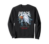Peace USA Eagle Wild Quotes Find The Peace Within Yourself Sweatshirt