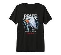 Peace USA Eagle Wild Quotes Find The Peace Within Yourself T-Shirt Haut de Gamme