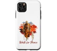 Peace Walking Monks and Aloka Dog Walk for Peace Coque pour iPhone 11 Pro Max
