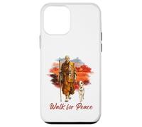 Peace Walking Monks and Aloka Dog Walk for Peace Coque pour iPhone 12 Mini