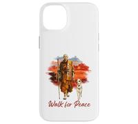 Peace Walking Monks and Aloka Dog Walk for Peace Coque pour iPhone 14 Plus