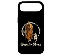 Peace Walking Monks and Aloka Dog Walk for Peace Coque pour iPhone Air