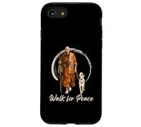 Peace Walking Monks and Aloka Dog Walk for Peace Coque pour iPhone SE (2020) / 7/8