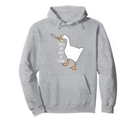 Peace Was Never an Option Funny Goose Vêtements Tendance Sweat à Capuche, Unisexe pour Adultes, Gris Chiné, XL
